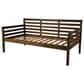 Sable Home Boho Twin Daybed with Pop Up Trundle in Rustic Walnut, , large