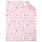Crown Crafts Llama 4 Piece Toddler Bed Set, , large