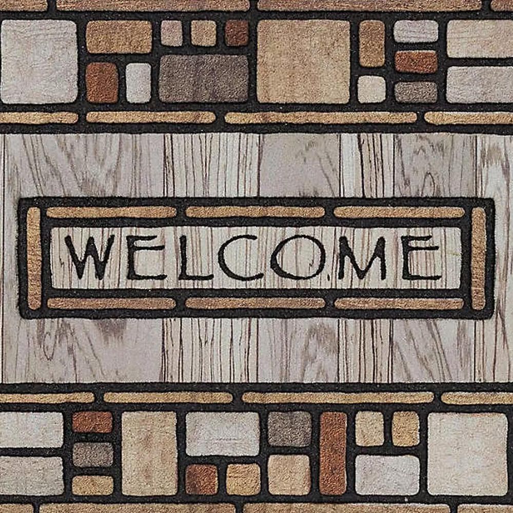 Karastan Doorscapes 45411&#39;6&quot; x 2&#39;6&quot; Multicolor Door Mat, , large