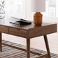 Ashley Lyncott 2-Piece Desk and Bookcase Set in Brown, , large