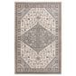 Central Oriental Heirloom Elowen Sky Blue and Champagne 7"10" x 9"10" Area Rug, , large