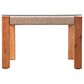 Southern Enterprises Brendina 4-Piece Conversation Set in Oiled Acacia and Natural, , large