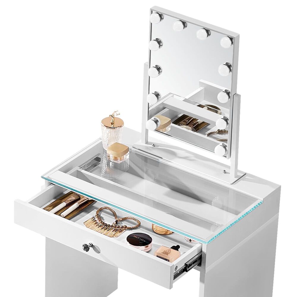 Impressions Vanity Little Princess Kids Vanity Set in White, , large