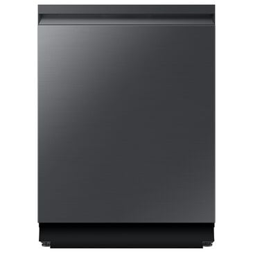 Samsung 24" Bespoke Smart Dishwasher with 3rd Rack Washing System in Fingerprint Resistant Matte Black, , large