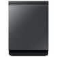 Samsung 24" Bespoke Smart Dishwasher with 3rd Rack Washing System in Fingerprint Resistant Matte Black, , large