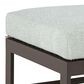 Ashley Beachloft Patio Ottoman with Gray Cushion in Black, , large