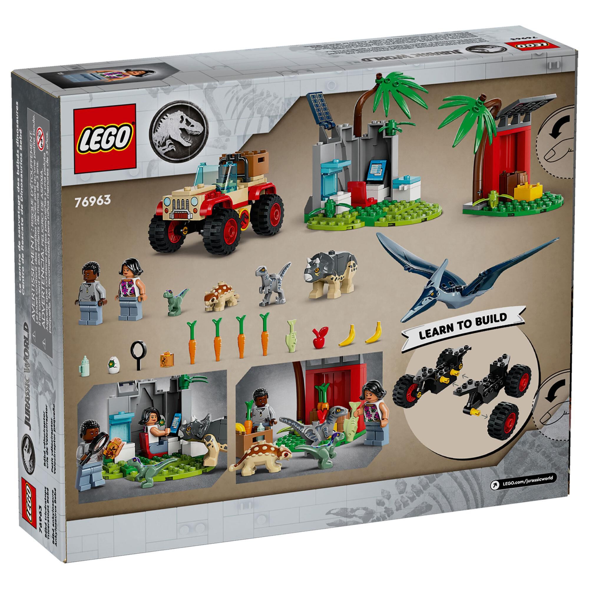Lego jurassic world best sale playset