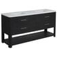 James Martin Vanities Lucian 72" Double Vanity in Carbon Oak with 3 cm White Zeus Quartz Top, , large