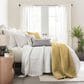 Levtex Mills Waffle 2-Piece Twin Quilt Set in Ochre, , large