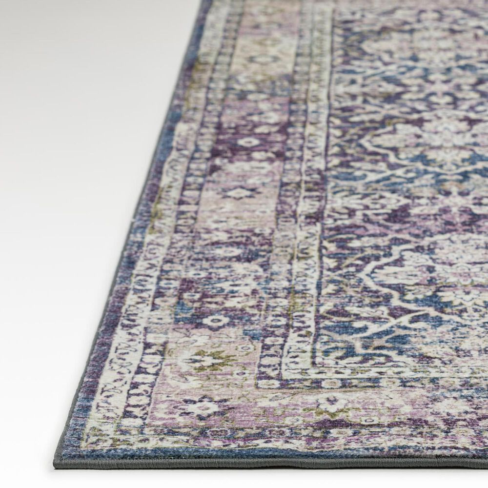 Dalyn Rug Company Jericho 2&#39;6&quot; x 8&#39; Violet Indoor/Outdoor Runner, , large