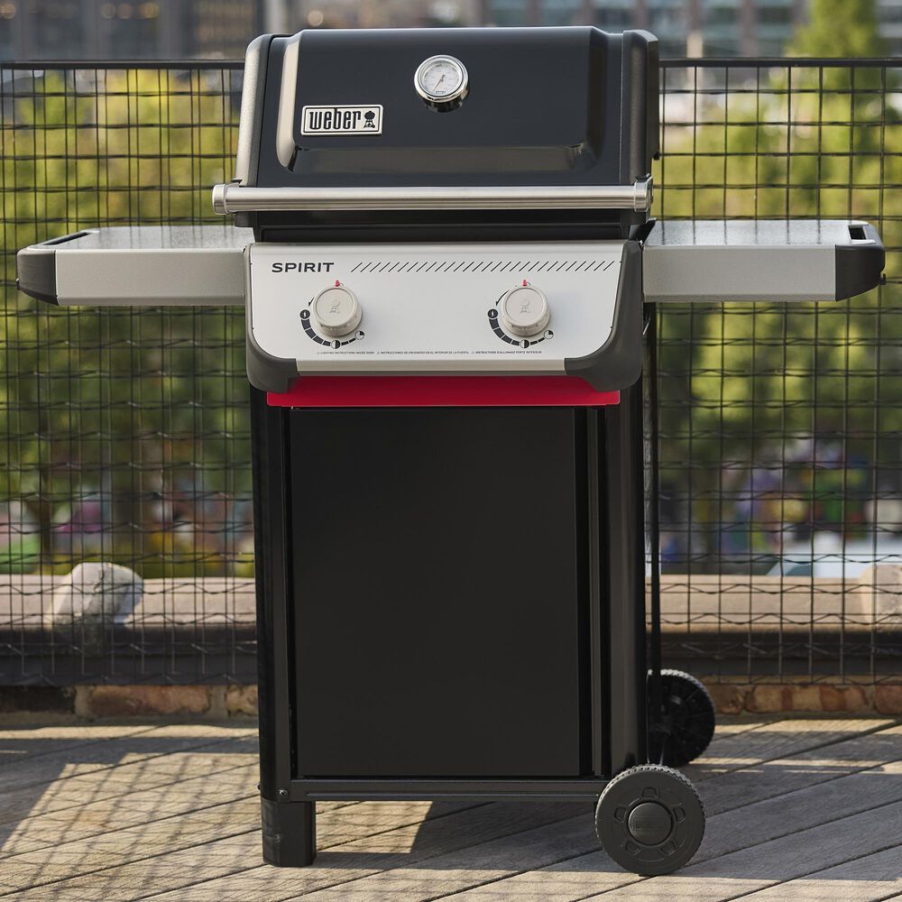 Weber Spirit E-210 Liquid Propane Gas Grill in Black, , large