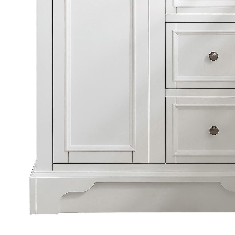James Martin Vanities De Soto 30" Single Bathroom Vanity in Bright White with 3 cm Lime Delight Quartz Top and Rectangular Sink, , large