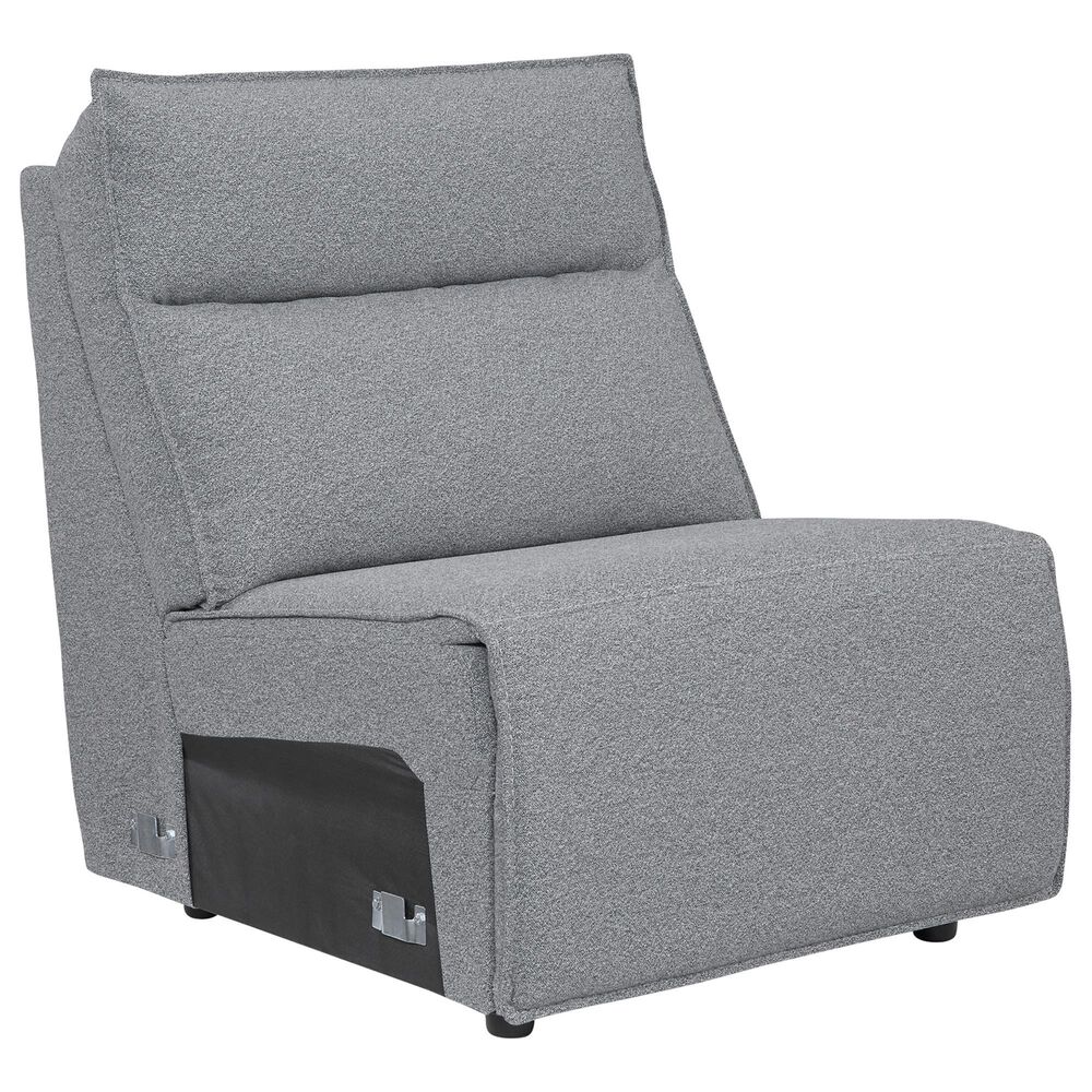 Ashley ModMax II 7-Piece Power Reclining Symmetrical Sectional in Salt and Pepper, , large