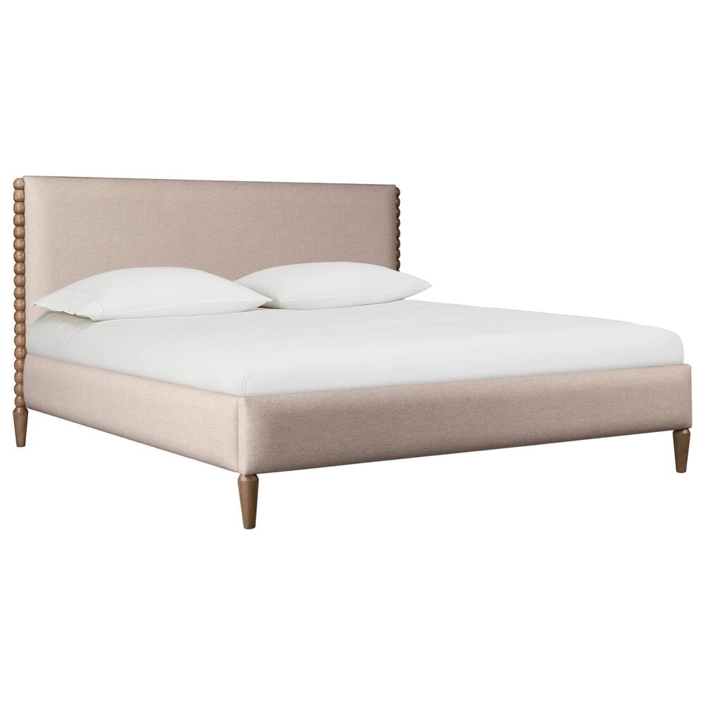 Urban Home Langley King Upholstered Panel Bed with Two Nightstands in Autumn Forest, , large