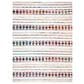 Safavieh Natura NAT657A 8" x 10" Ivory and Red Area Rug, , large