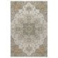 Dalyn Rug Company Silk Road Ivory, Beige, Taupe, Gold, Gray and Copper 9" x 12" Area Rug, , large