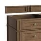 James Martin Brittany 60" Single Bathroom Vanity Cabinet in Pecan, , large