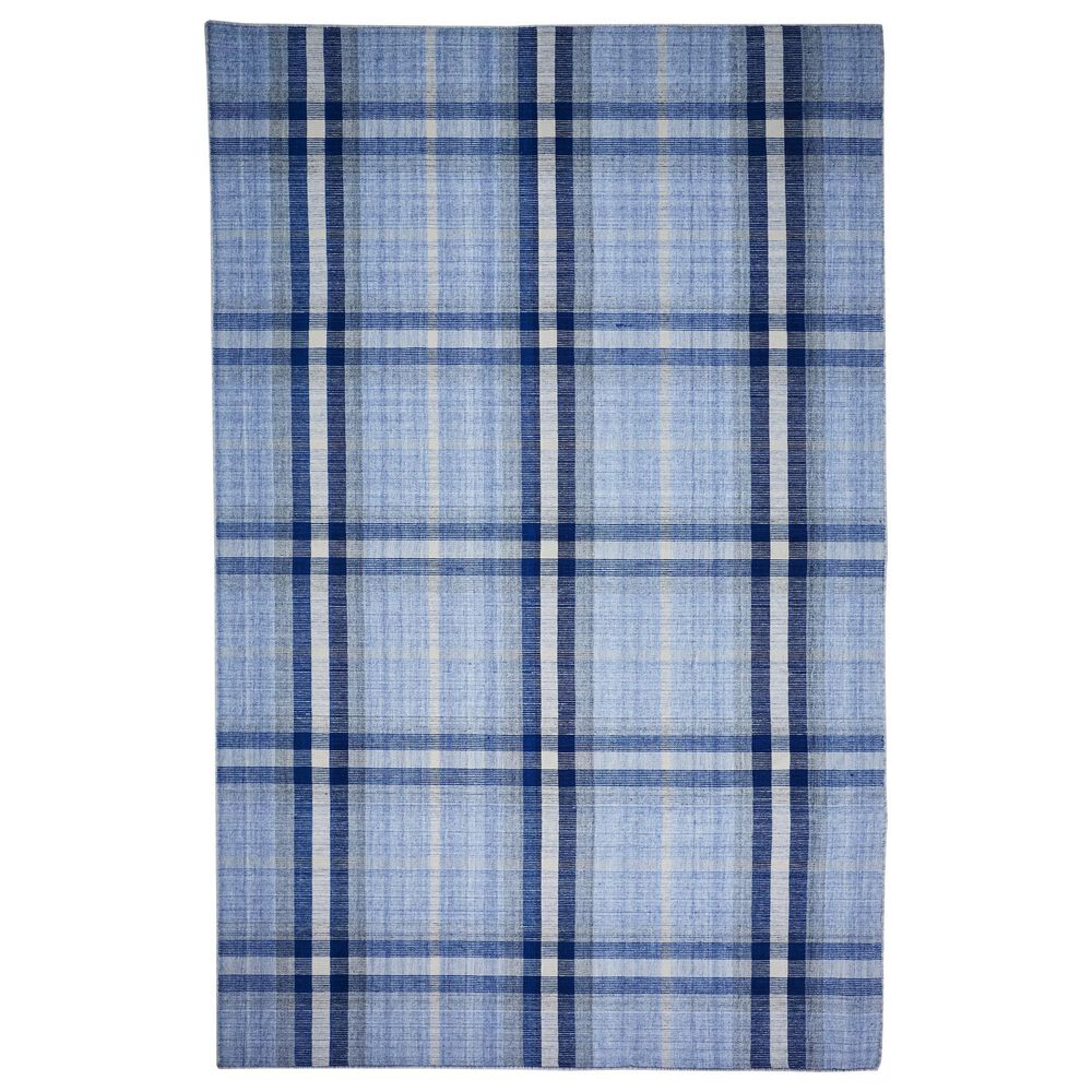 Feizy Rugs Crosby 0565F 3'6'' x 5'6'' Blue and Gray Area Rug, , large