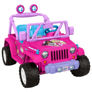 Fisher Price Jeep Wrangler Battery-Powered Ride-On Preschool Toy, , large