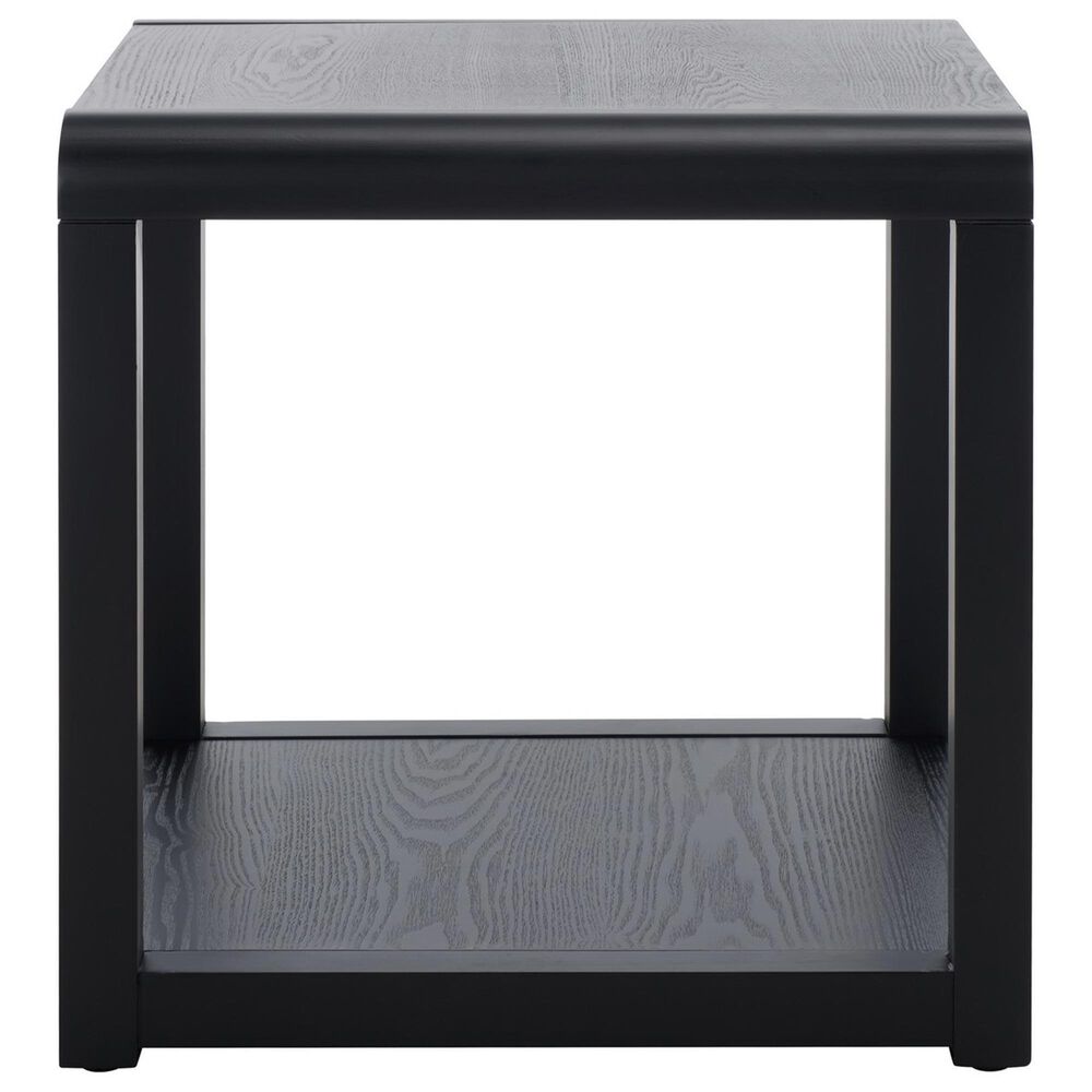 Safavieh Omara 2-Tier Side Table in Black, , large