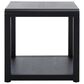 Safavieh Omara 2-Tier Side Table in Black, , large