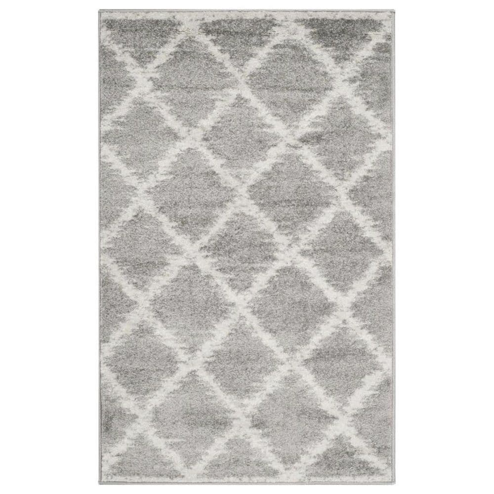 Safavieh Adirondack ADR120B 3" x 5" Silver and Ivory Area Rug, , large