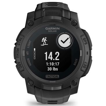 Garmin Instinct 3 Tactical Edition Solar Smartwatch 45mm Case with Silicone Sport Band in Black, , large