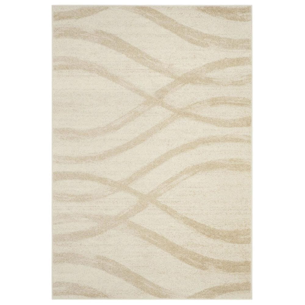 Safavieh Adirondack ADR125W 5"1" x 7"6" Cream and Champagne Area Rug, , large