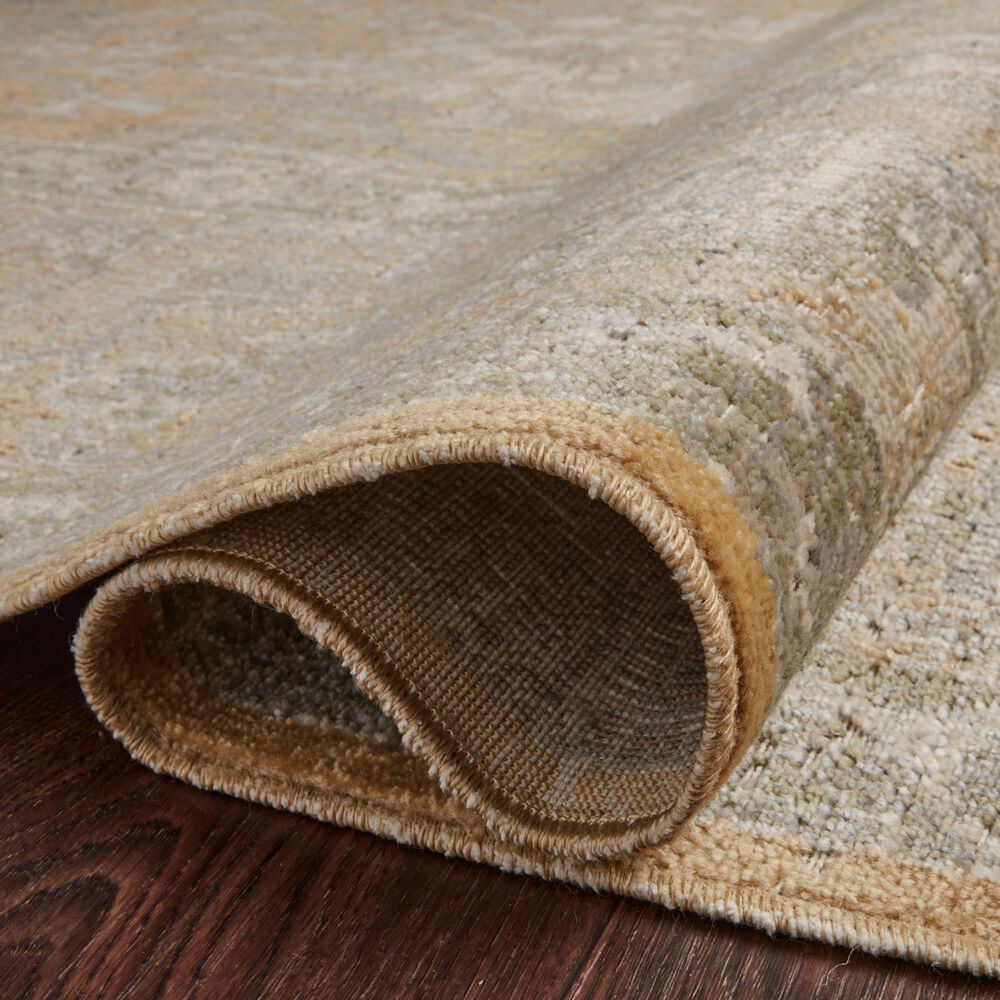 Chris Loves Julia x Loloi Rosemarie 2&#39;7&quot; x 4&#39; Gold and Sand Area Rug, , large