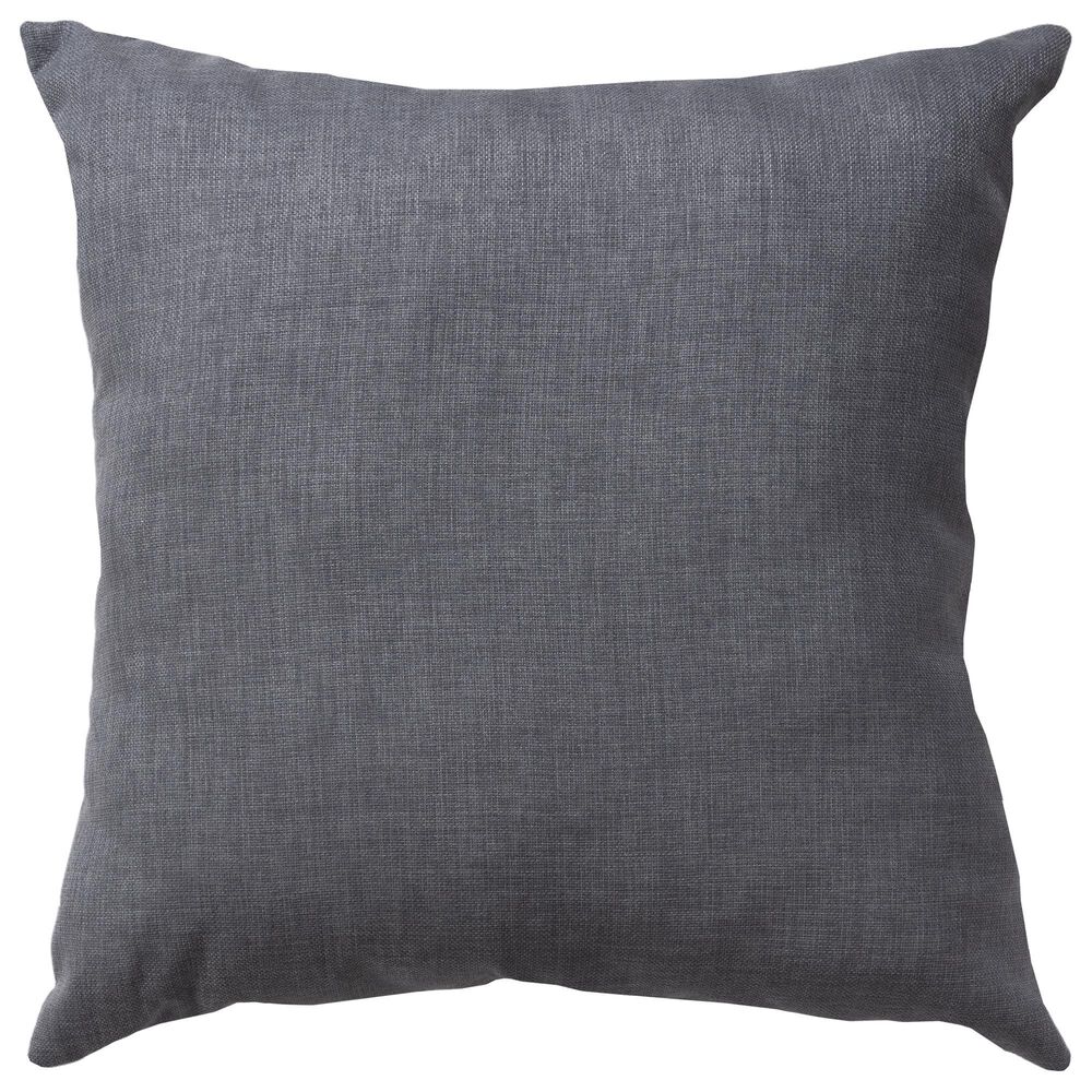 Rizzy Home 22" x 22" Polyester Filled Throw Pillow in Grey, , large