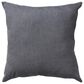 Rizzy Home 22" x 22" Polyester Filled Throw Pillow in Grey, , large