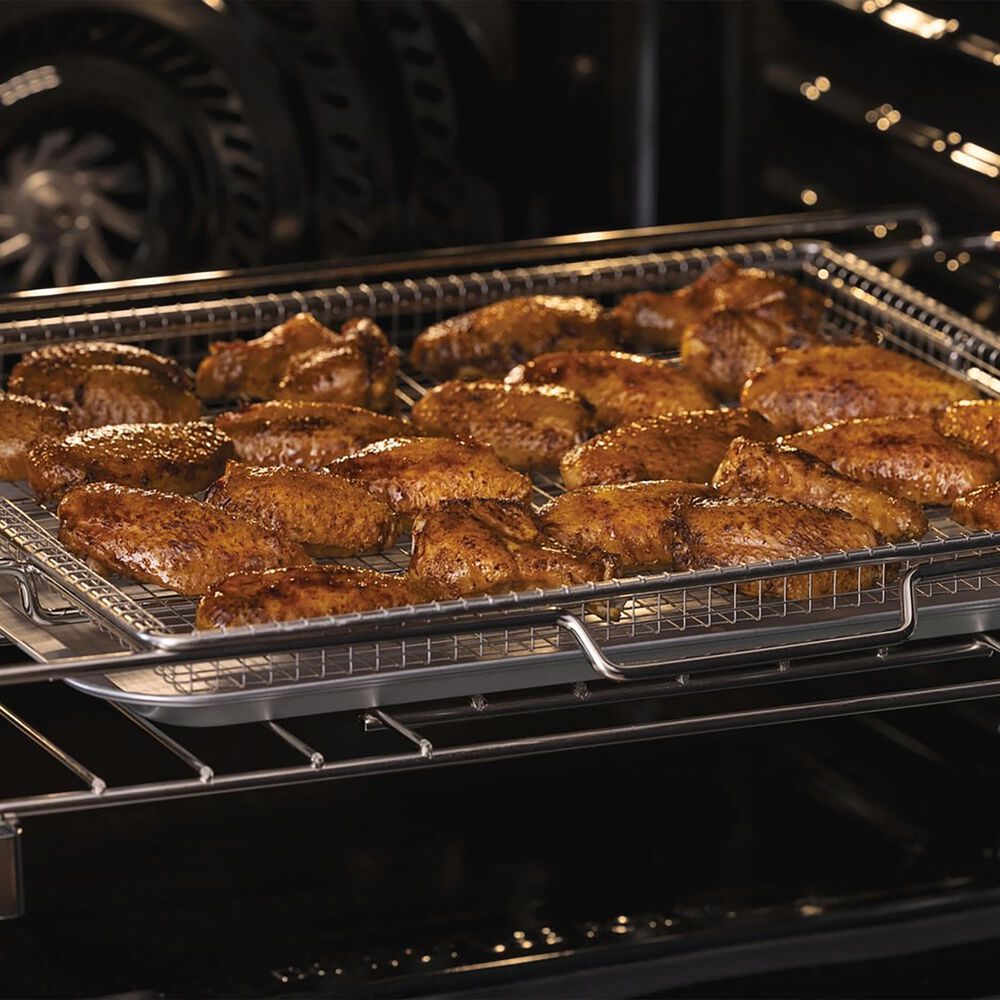 Frigidaire Gallery 2-Piece Kitchen Package with 5.3 Cu. Ft. Freestanding Induction Range and 30" Over-The-Range Microwave in Stainless Steel, , large