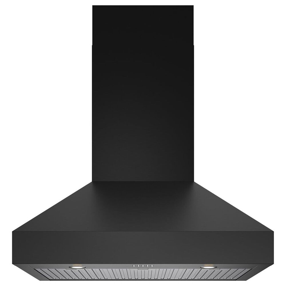 Thor Kitchen 36" Professional Wall Mount Pyramid Range Hood in Matte Black, , large
