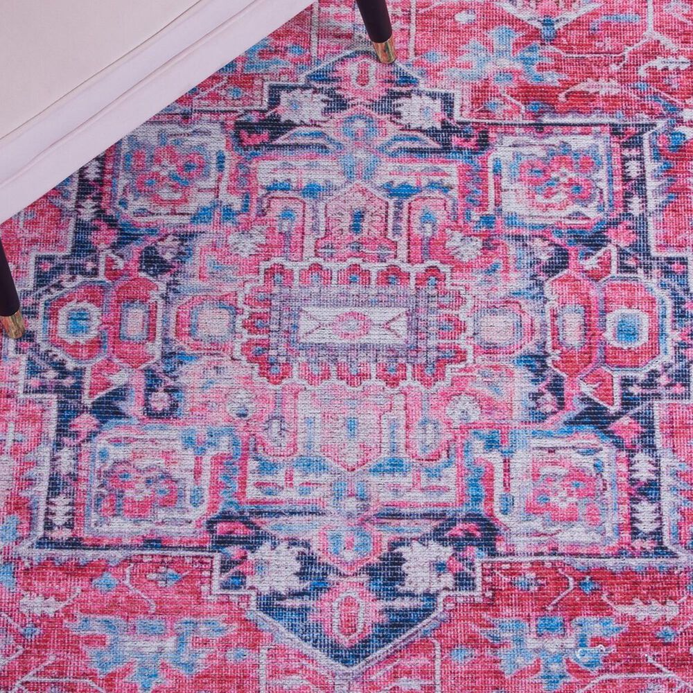 Safavieh Serapi 3&#39;3&quot; x 5&#39; Navy and Red Area Rug, , large