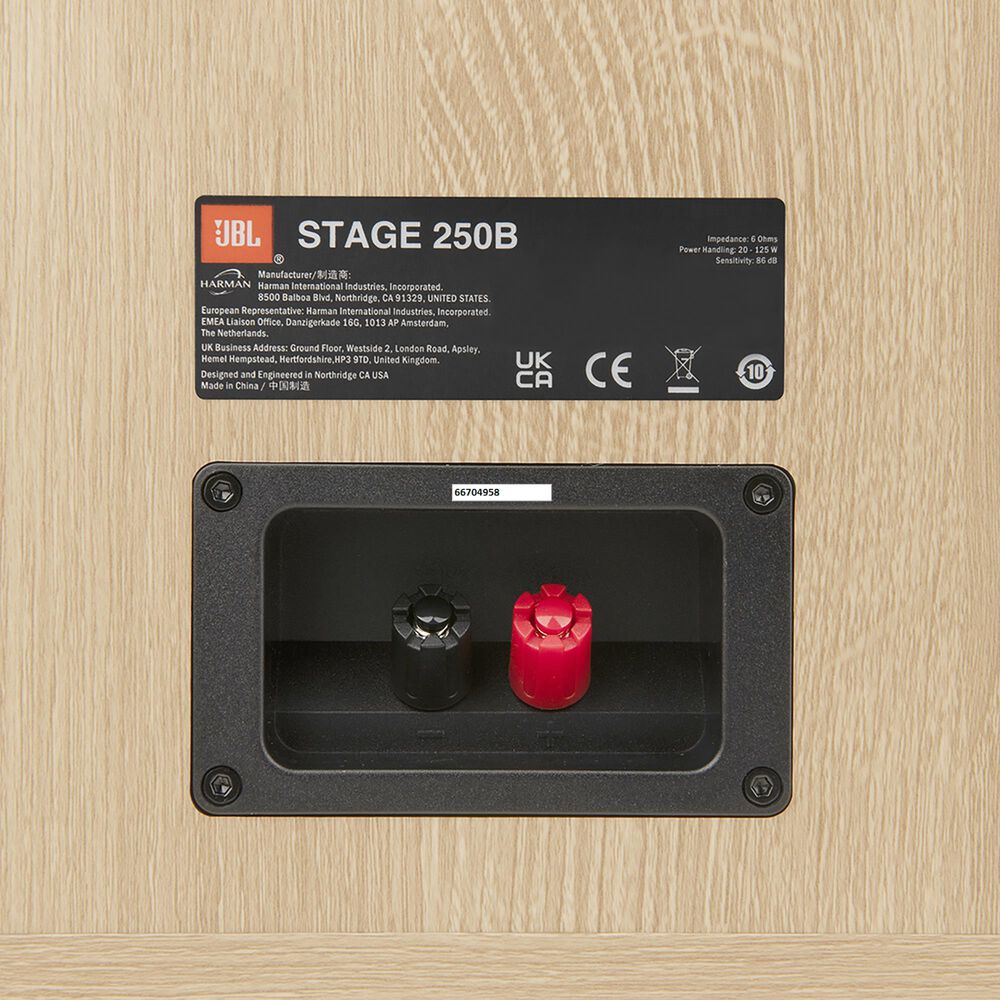 JBL Stage 2 5&quot; 2-WayBookshelf Loudspeaker in Latte &#40;Set of 2&#41;, , large