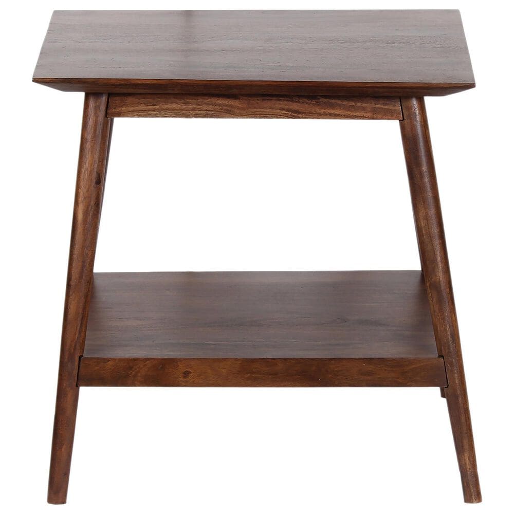 Porter Design Portola End Table in Brown, , large