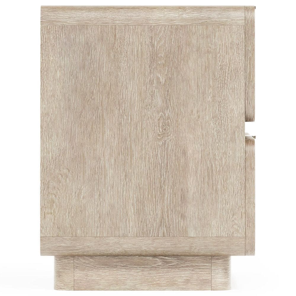 Bernhardt Antibes 4-Piece Queen Upholstered Panel Bedroom Set in Roz with USB Ports, , large