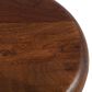 Home Trends & Design Industrial Loft Adjustable Swivel Barstool in Walnut and Black, , large