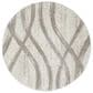Safavieh Adirondack ADR125C 6" Round Cream and Gray Area Rug, , large