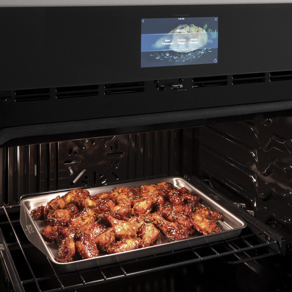 GE Profile 30" Convection Double Wall Oven in Stainless Steel, , large
