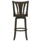 Armen Living Elle Swivel Barstool in Dark Roast, , large