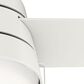 Hunter Aker 52" Ceiling Fan with LED Lights in Fresh White, , large