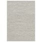 Radici USA Bellissima Geometric 6" x 9" Silver Area Rug, , large
