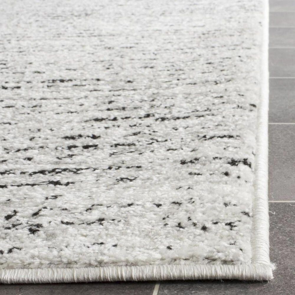 Safavieh Adirondack ADR117B 2&#39;6&quot; x 16&#39; Ivory and Silver Runner, , large