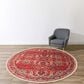 Dalyn Rug Company Marbella 8" Round Poppy Area Rug, , large