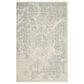 Safavieh Adirondack ADR101S-4 4" x 6" Ivory/Slate Area Rug, , large