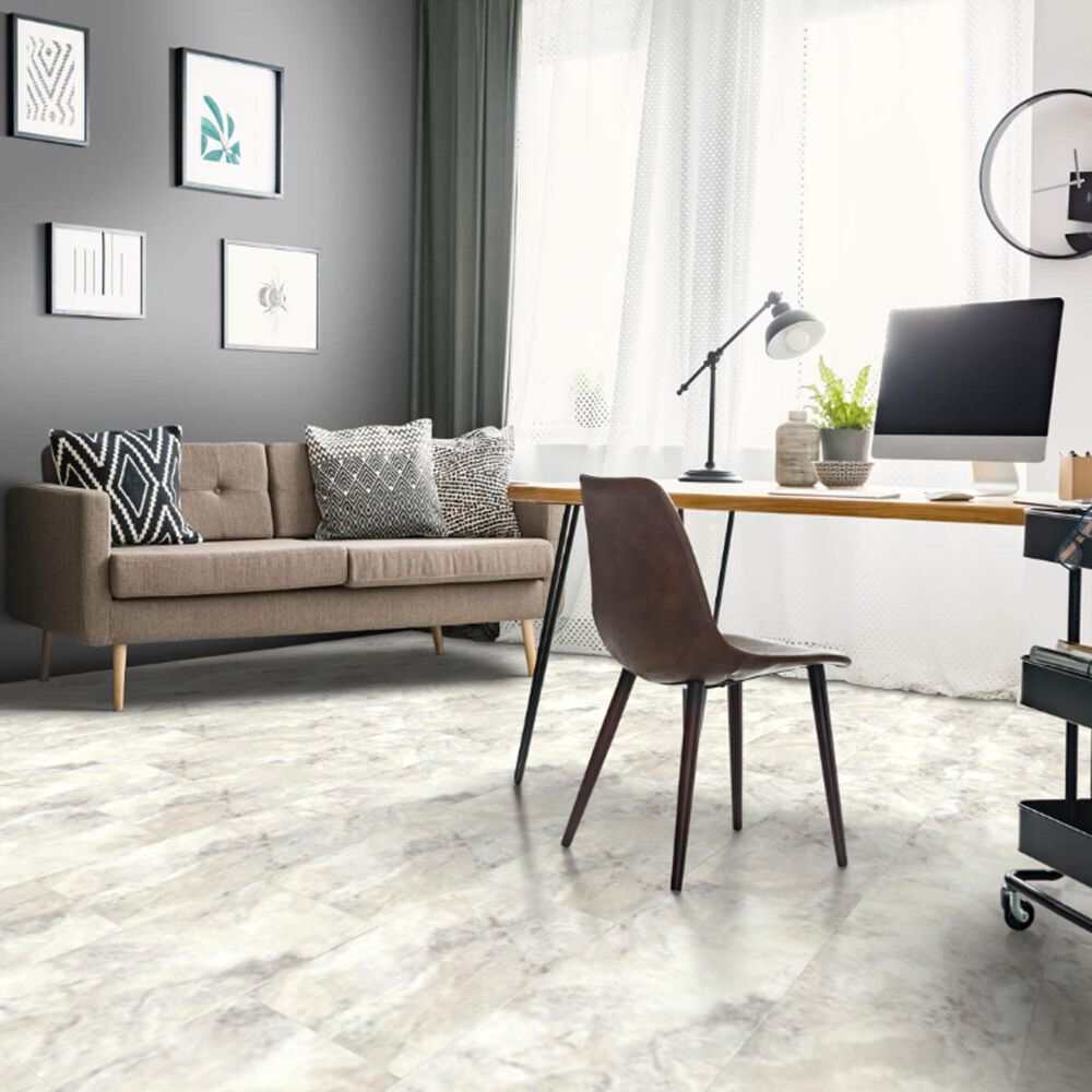 Tru-Cor PBE Tile Travertine Blanco 16&quot; x 32&quot; Luxury Vinyl Tile, , large