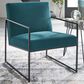 Signature Design by Ashley Aniak Accent Chair in Rainforest Velvet, , large
