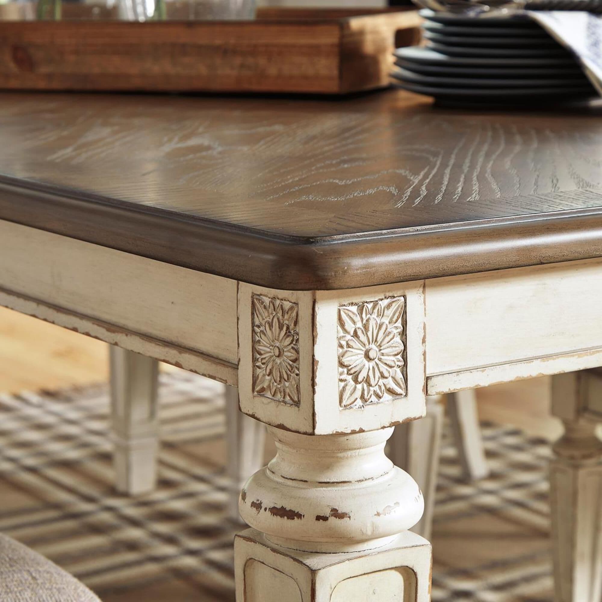 Realyn rectangle new arrivals dining table