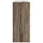 Ashley Elbrim 3-Piece King Panel Bedroom Set in Weathered Brown, , large